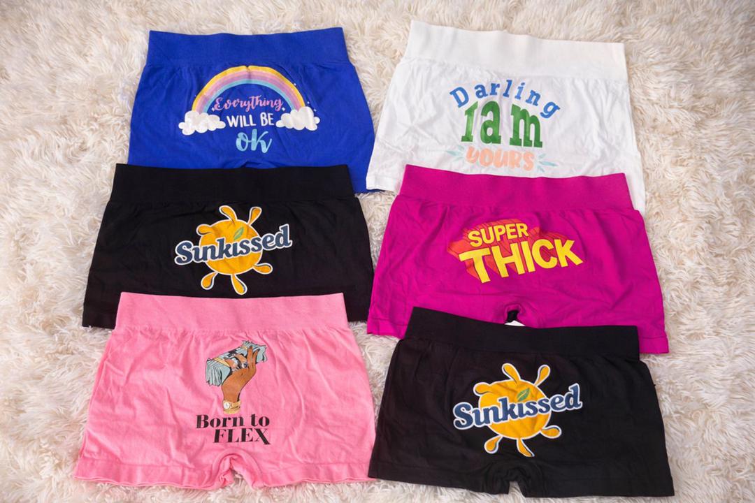 Women's Graphic Boyshorts